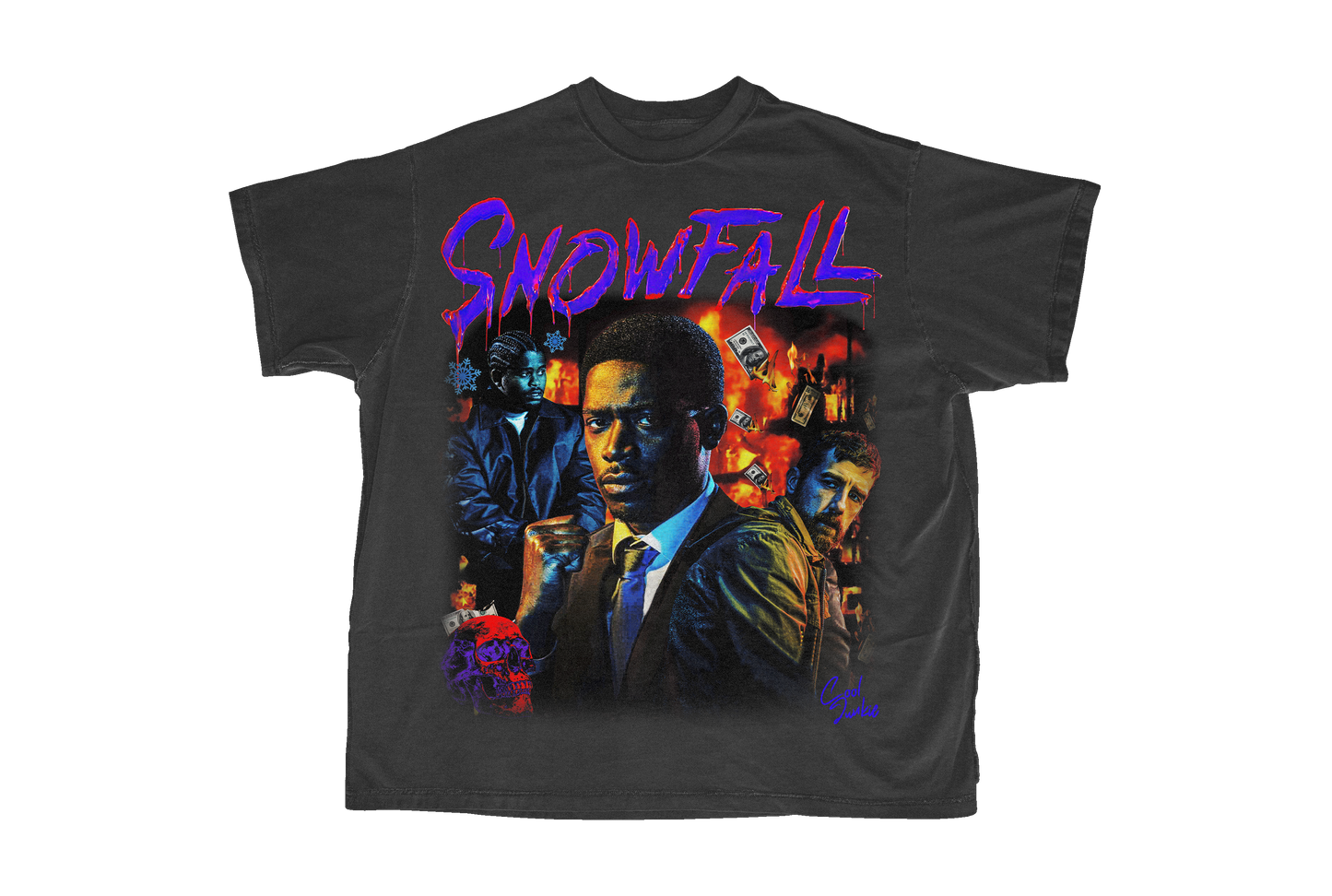 "Snowfall" Vintage Tee