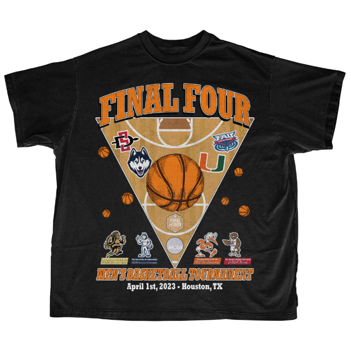 Final Four Men's Basketball Tournament 2023 Vintage Tee