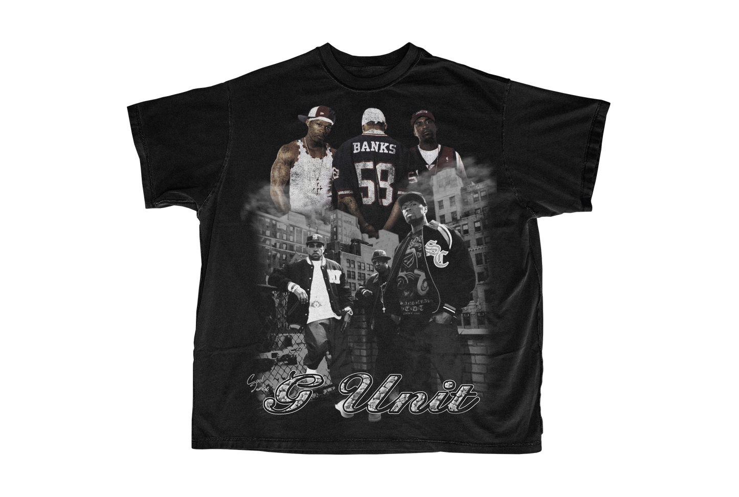 Black G unit and 50 cent tee