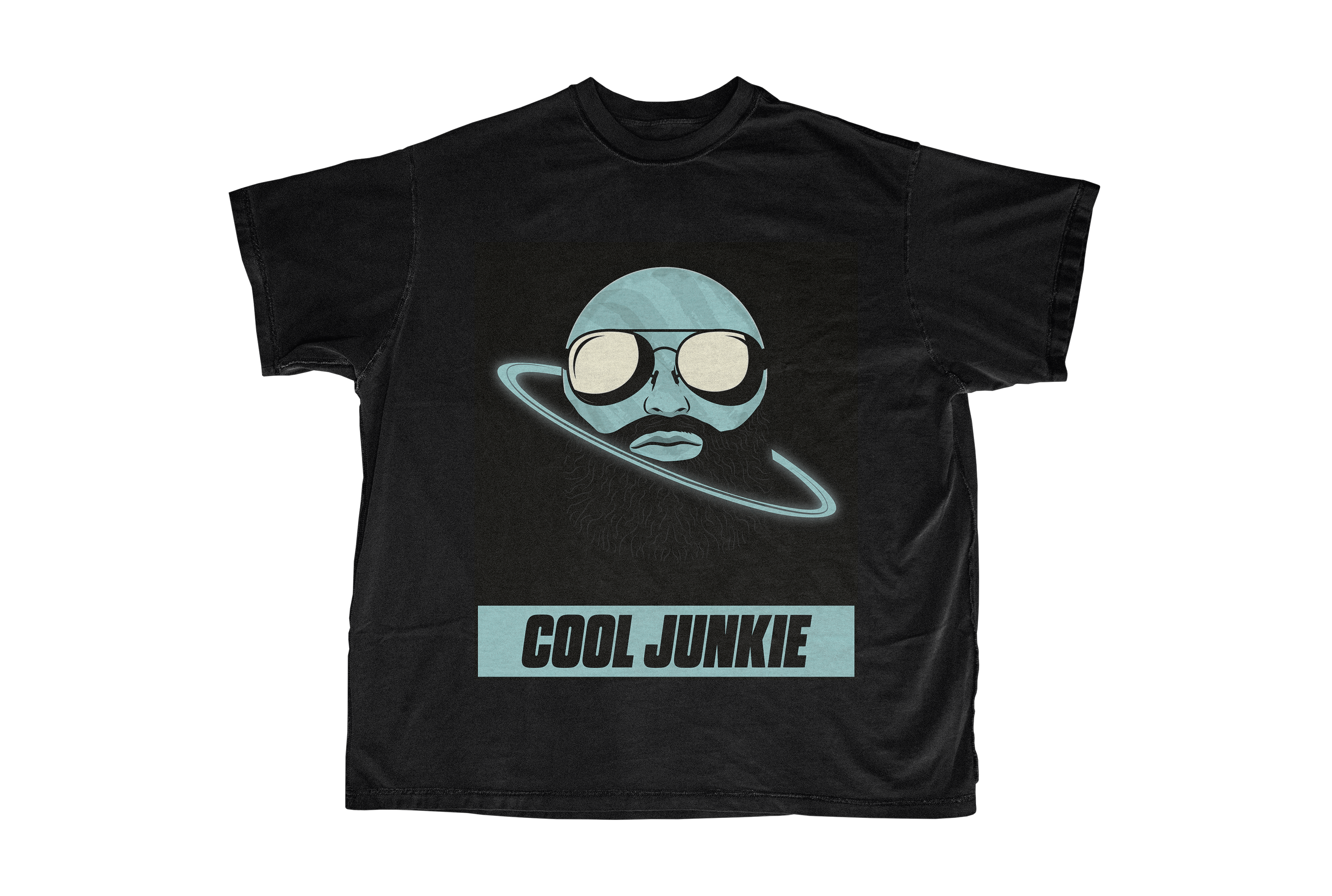 Large Vintage Cool Junkie Logo Tee