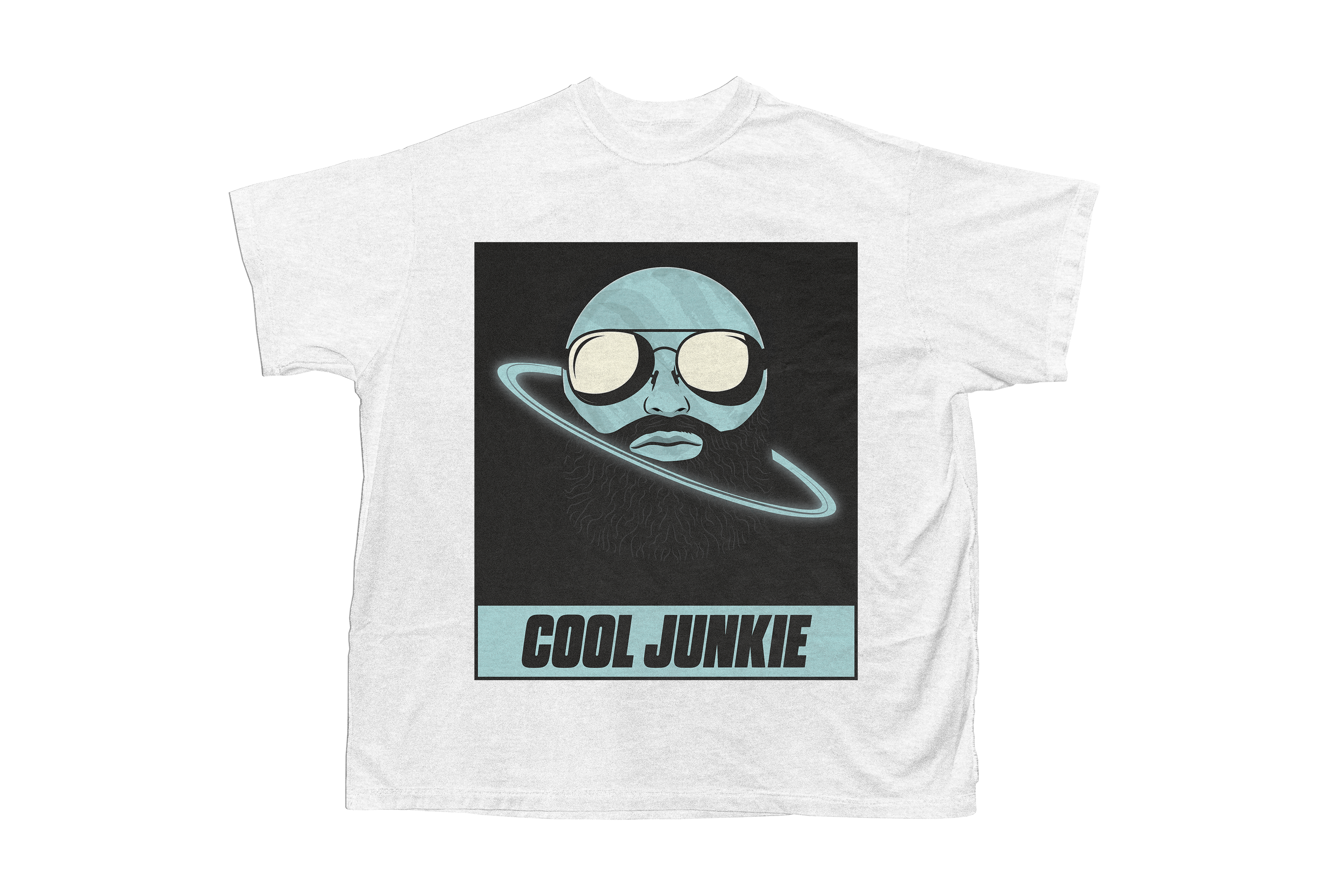 Large Vintage Cool Junkie Logo Tee