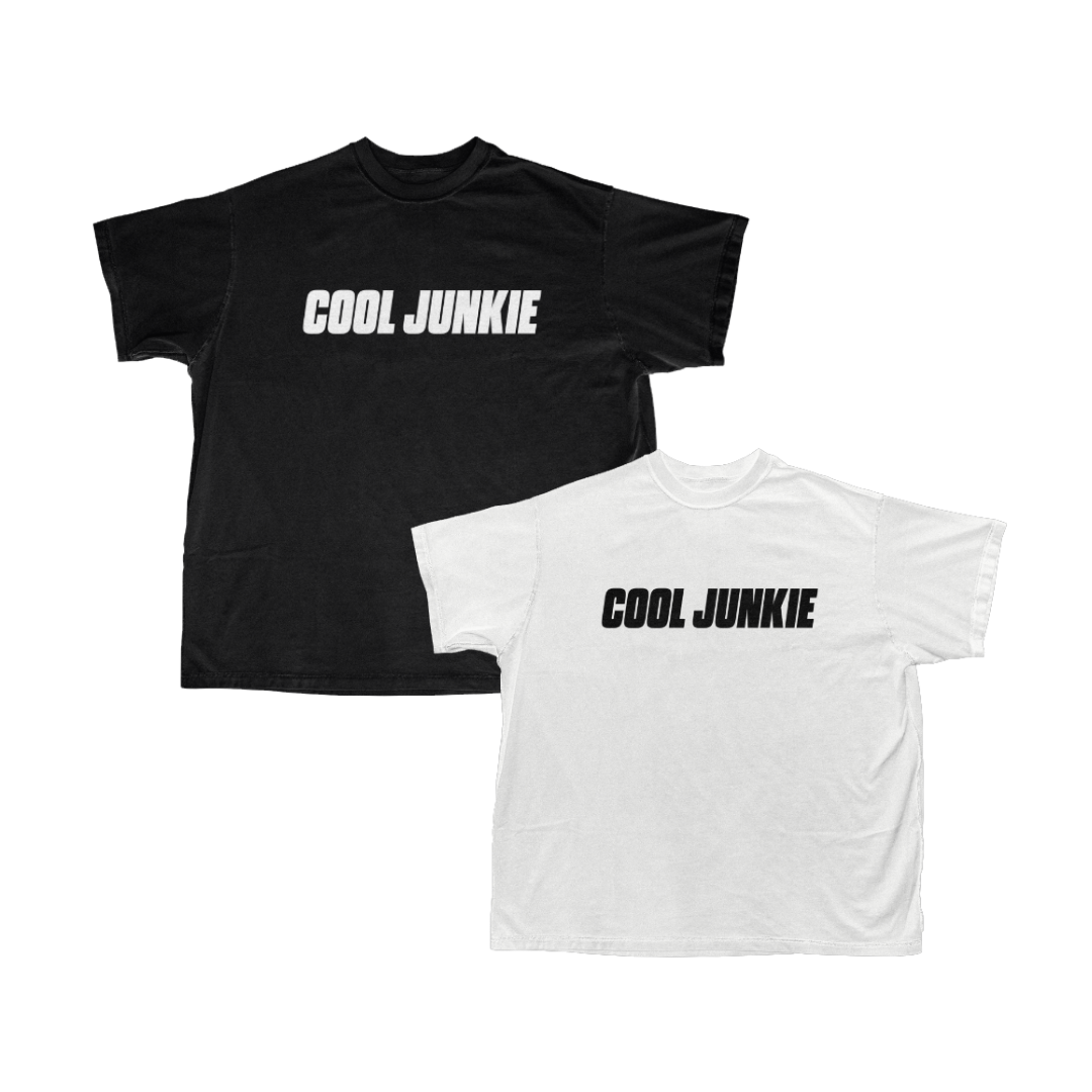 B&W Bold Cool Junkie Logo Tee Bundle